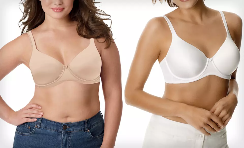 $25 for Two-Pack Playtex Sleek Side-Smoothing Underwire Bras ($70 List Price). Free Shipping. - Second Medium