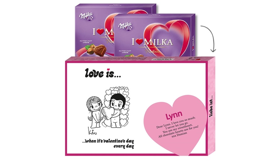 Image 6: Personalised Milka Chocolate Box