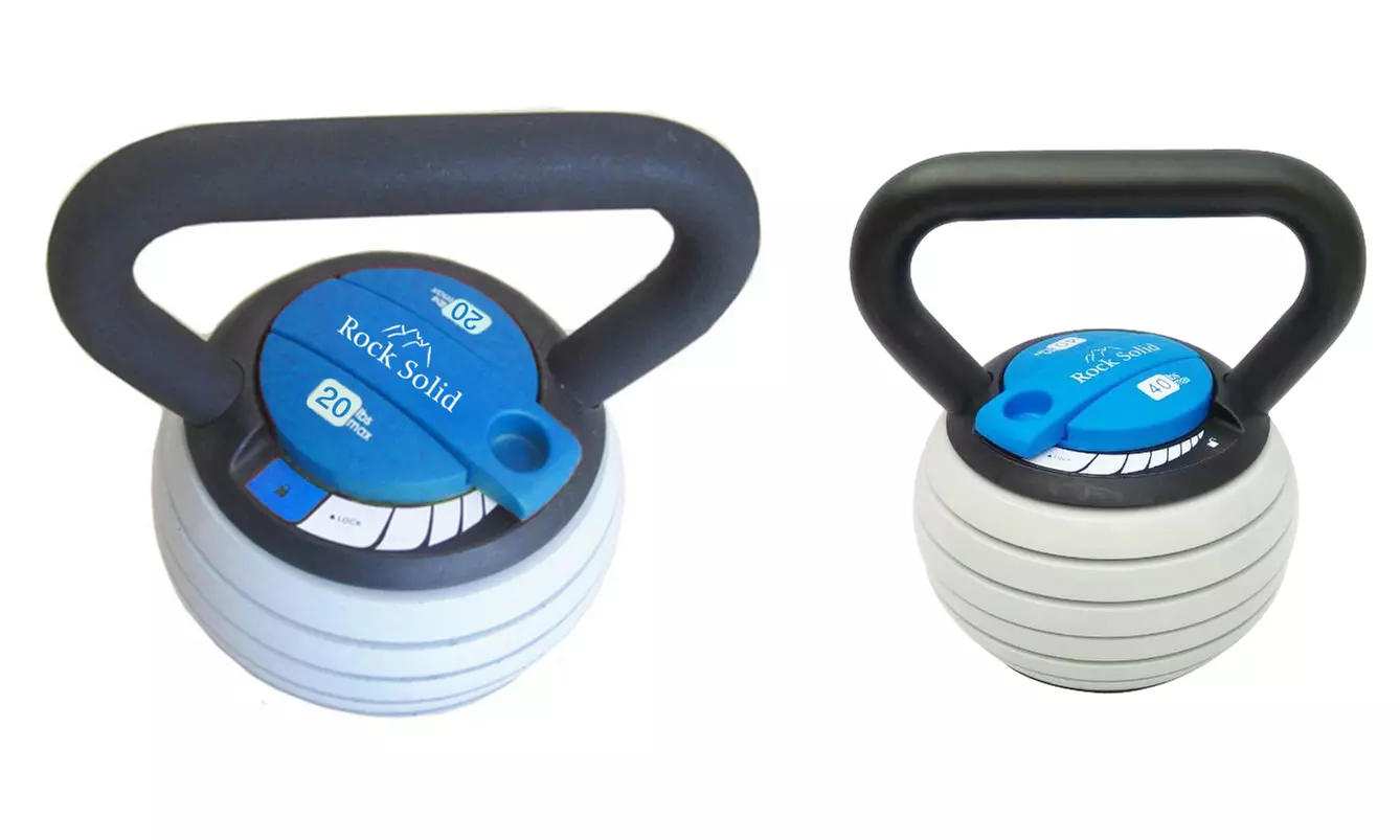 Rock Solid Adjustable Kettlebells - Primary Image