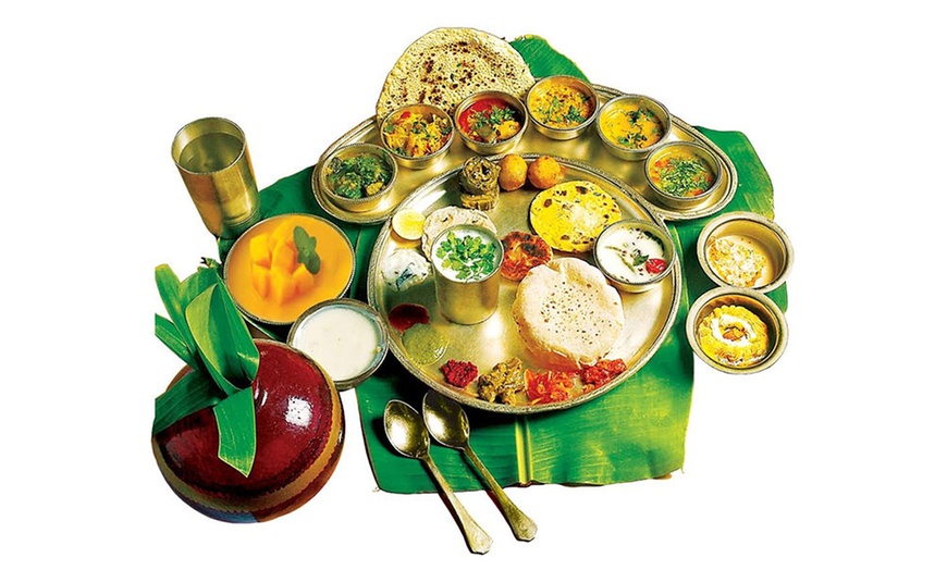 Image 1: All-You-Can-Eat Thali