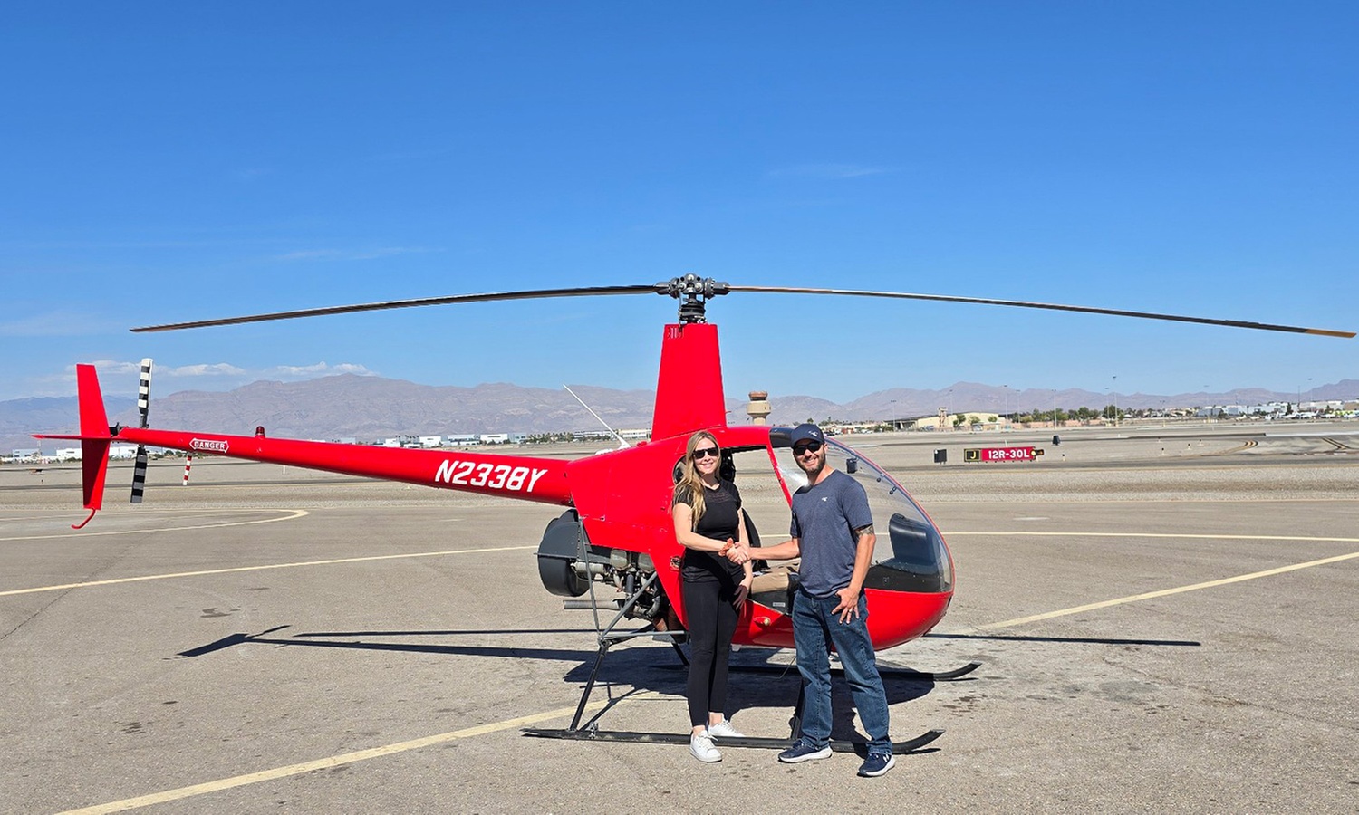 60 Minute Helicopter Flying, Plane Lesson for for One or Two & More
