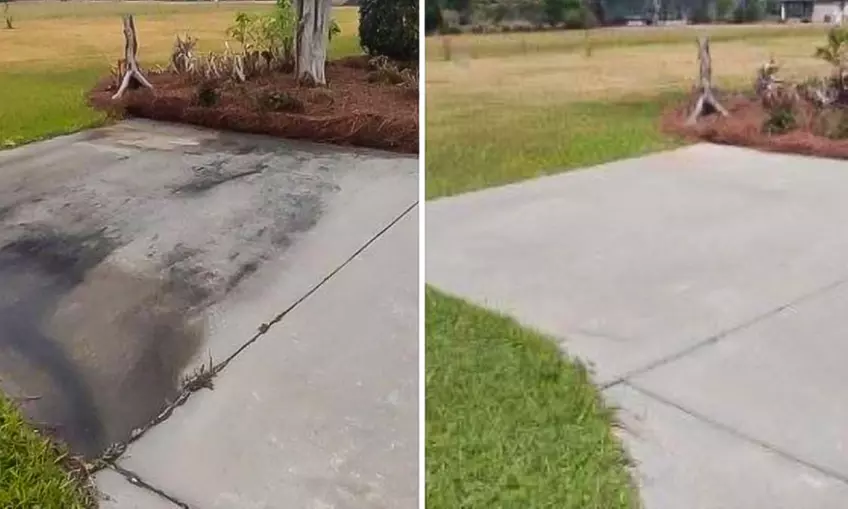 Front Porch, Sidewalk, Walkway, Driveway, or Patio Power Washing