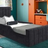 Image 2: Kids' Gio Safety Rail Frame Bed with Optional Mattress