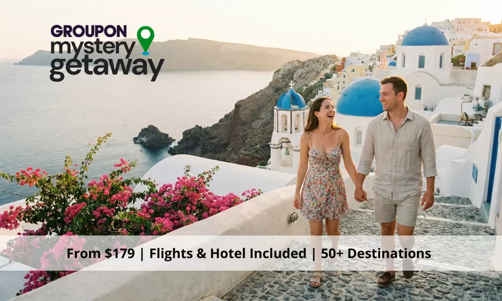 Mystery Getaway: One Price, Surprise Destination with Flights & Hotel