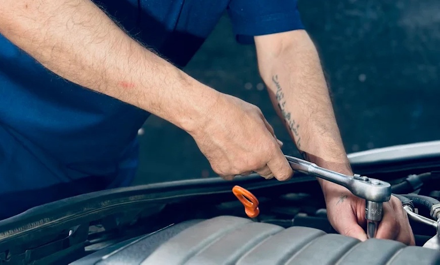 Image 2: Premium Synthetic Oil Change, A/C services with Free Inspections