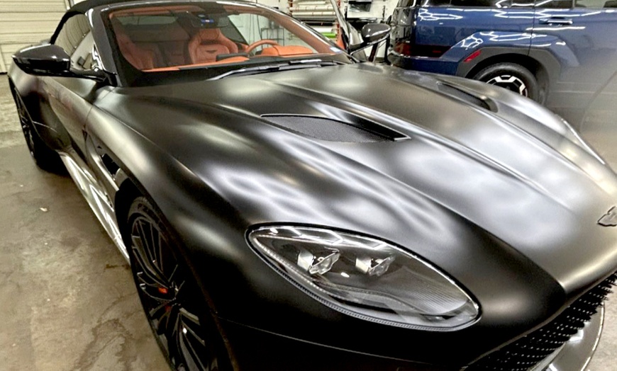 Image 2: Sun-Tek Tinting for 2 Front Windows/Full Vehicle or 3 VantaBlack NYX
