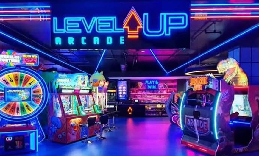 Image 1: $50, $100, $150, $200, $250, or $300 Towards Arcade Game Fun Awaits!