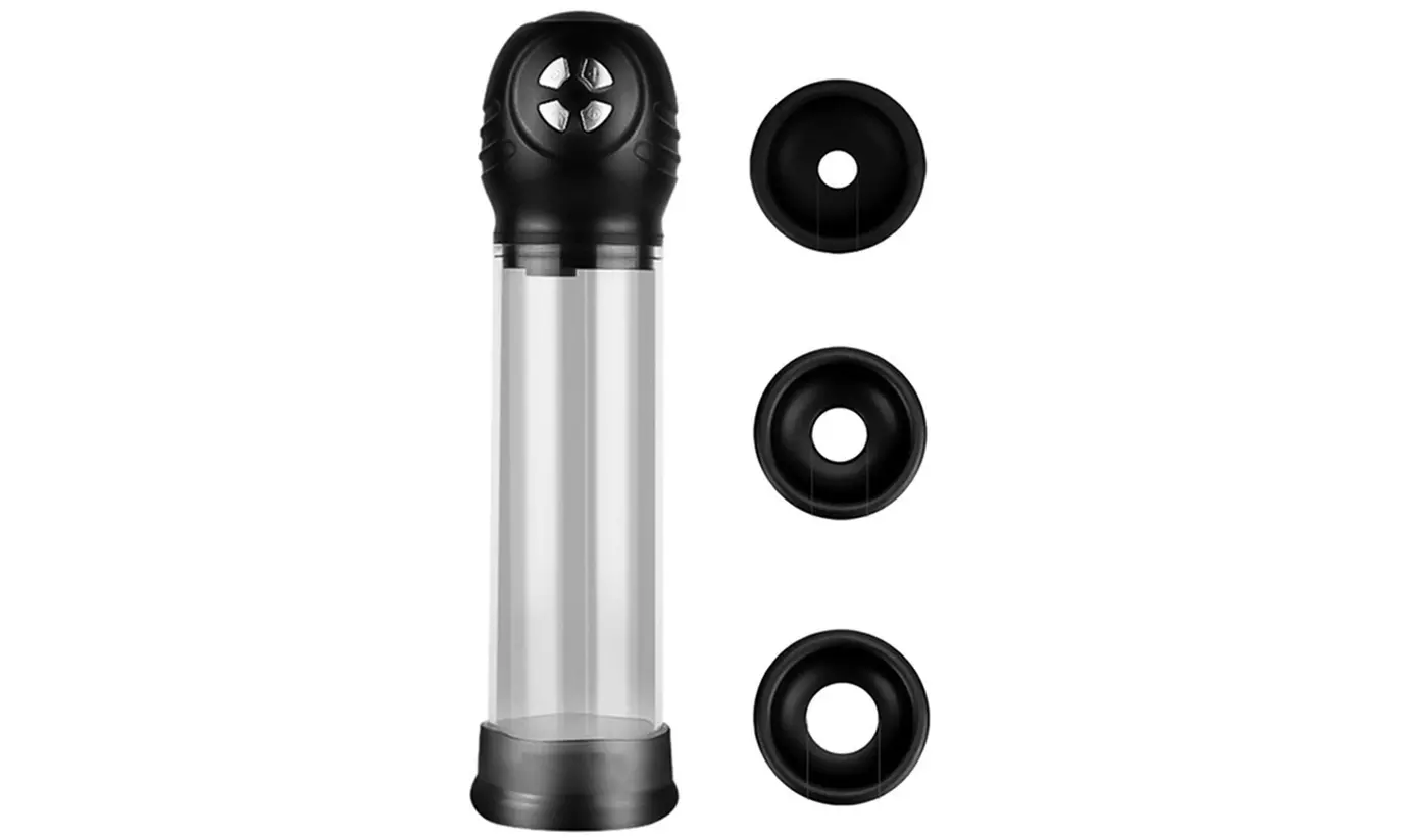 Electric Strokers Penis Pump Digital Rechargeable Enlarger Strokers