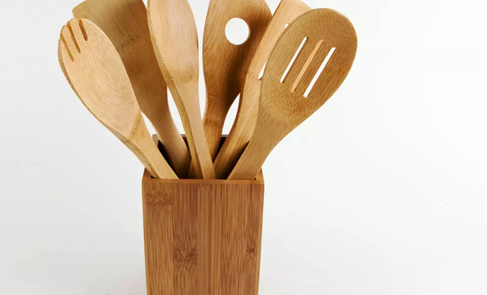 $17.99 for a Core Bamboo Eco-Friendly 14-Piece Utensil Set ($40 List Price). Free Shipping and Returns. - Primary Image