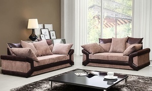  Dino Jumbo Cord 3+2 Sofa Suite Set 