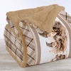 Image 14: Couverture plaid double face sherpa et microfibre