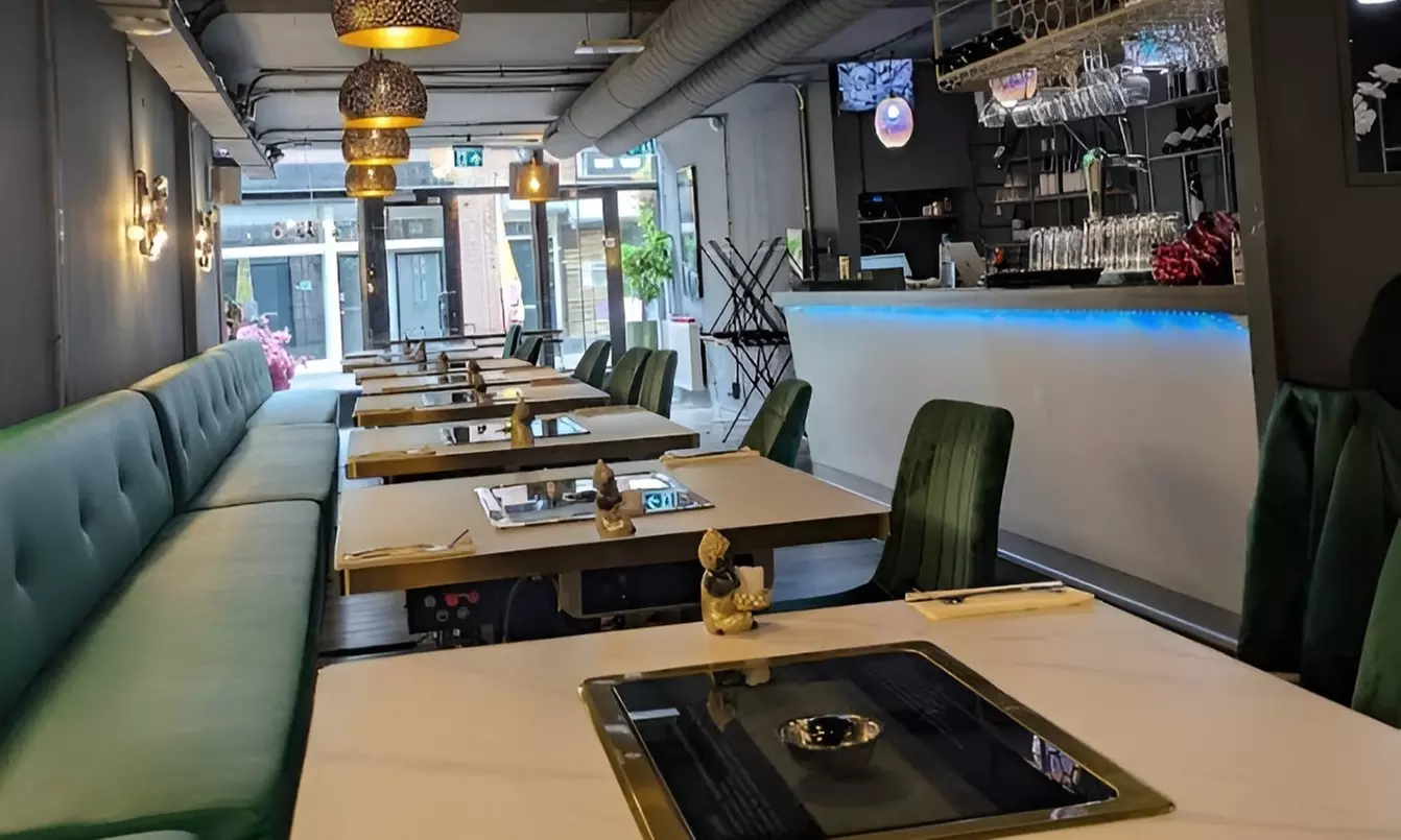 Anderhalf uur lang all you can eat Indiase BBQ