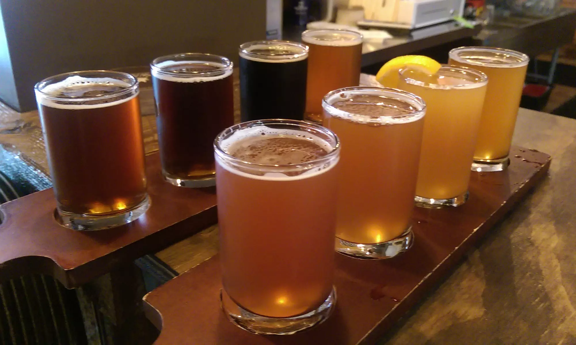 Beer Flights and Cheesy Breadsticks for Two or Four at Newaygo Brewing Company (Up to 50% Off)  - Primary Image