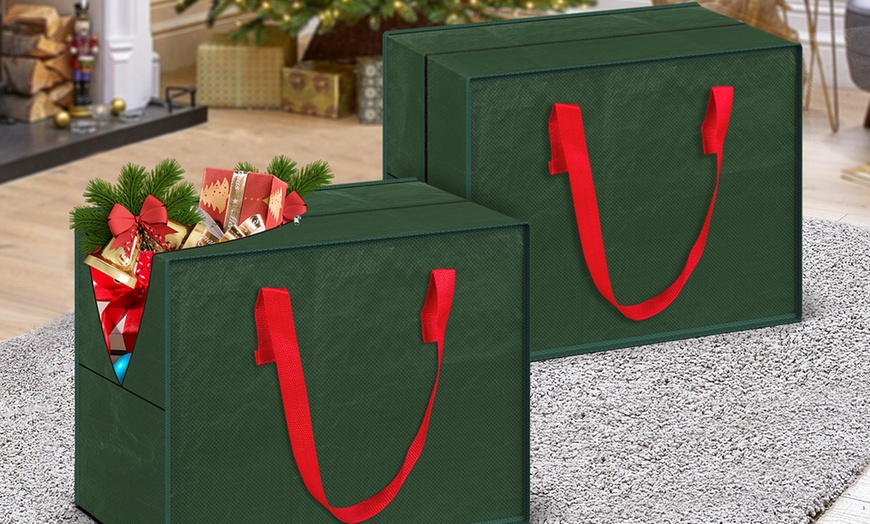 Image 3: Christmas Decor Storage Bag