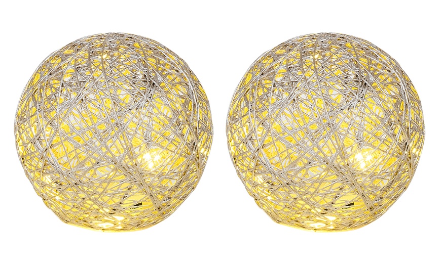 Image 30: Set of Indoor Plastic Ball Lights