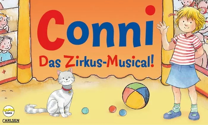„Conni – Das Zirkus-Musical!“ u. a. in Hagen, Mainz, Darmstadt, Neu-Isenburg, Ludwigshafen (bis 50% sparen) - Primary Image