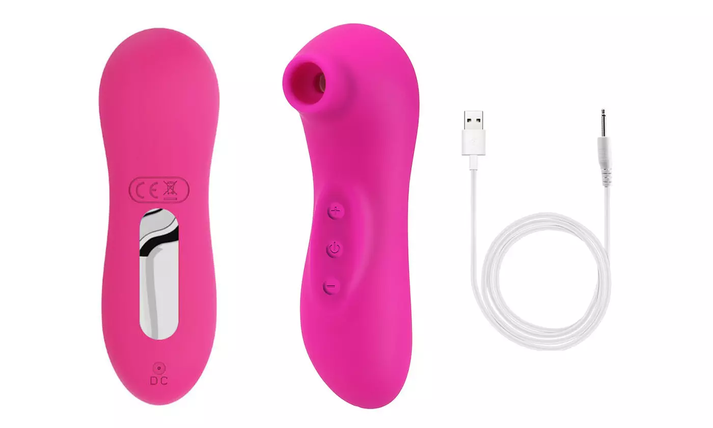 10 Frequency G-spot Stimulate Clitoral Suction Vibrator with Heating Shaft