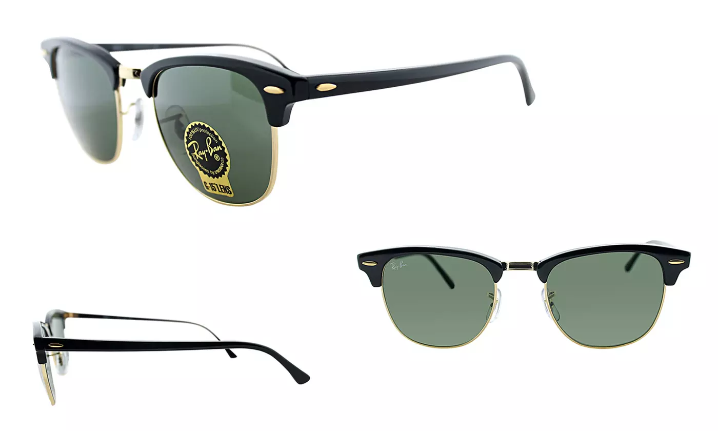 Ray-Ban Clubmaster Unisex Sunglasses - Second Medium