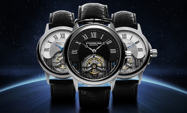 St hrling Men s Mechanical Watch Groupon Goods