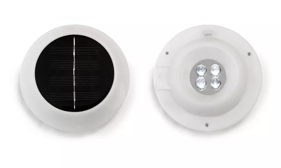 Halolite Round Solar Fixtures (2-Pack) - Second Medium