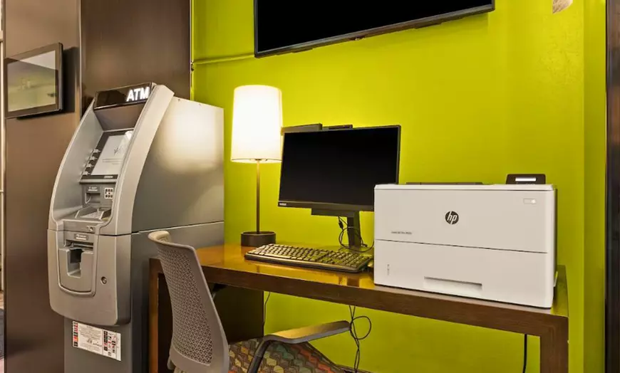 Business center and meeting rooms
