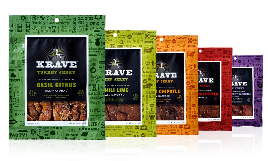 Krave Jerky Variety Pack (5-Pack) | Groupon