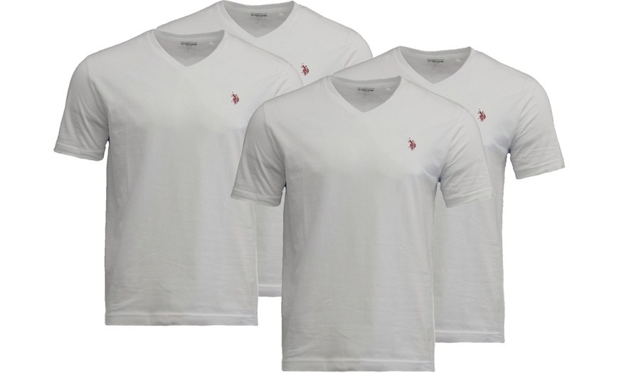 Image 7: U.S. Polo Assn ​2er- oder 4er-Set Herren-T-Shirt