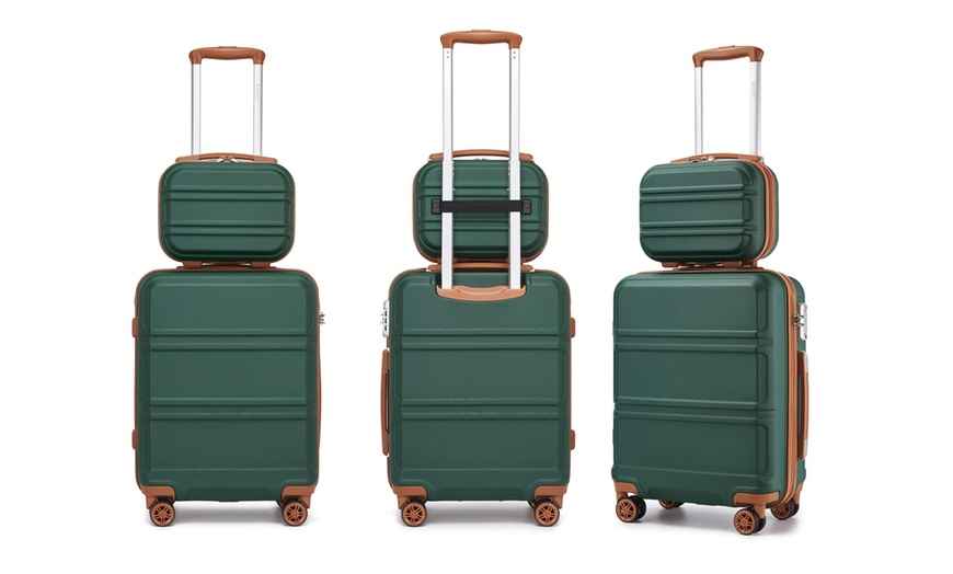 Image 20: Travel Suitcase with 360° Spinner Wheels and TSA Locks