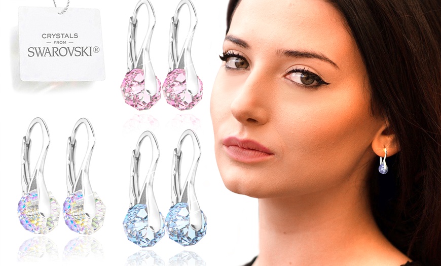 Groupon deals swarovski earrings