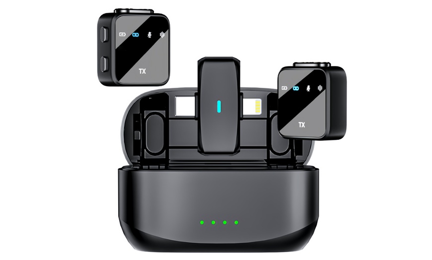 Image 3: Draadloze microfoon met oplaadcase