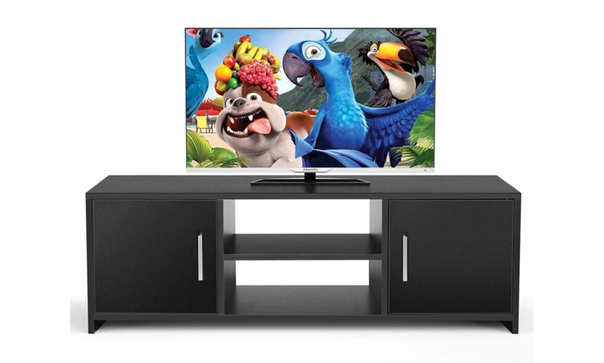 Image 3: Black TV Stand