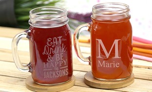 Up to 83% Off Personalized Glass Jars from Monogram Online