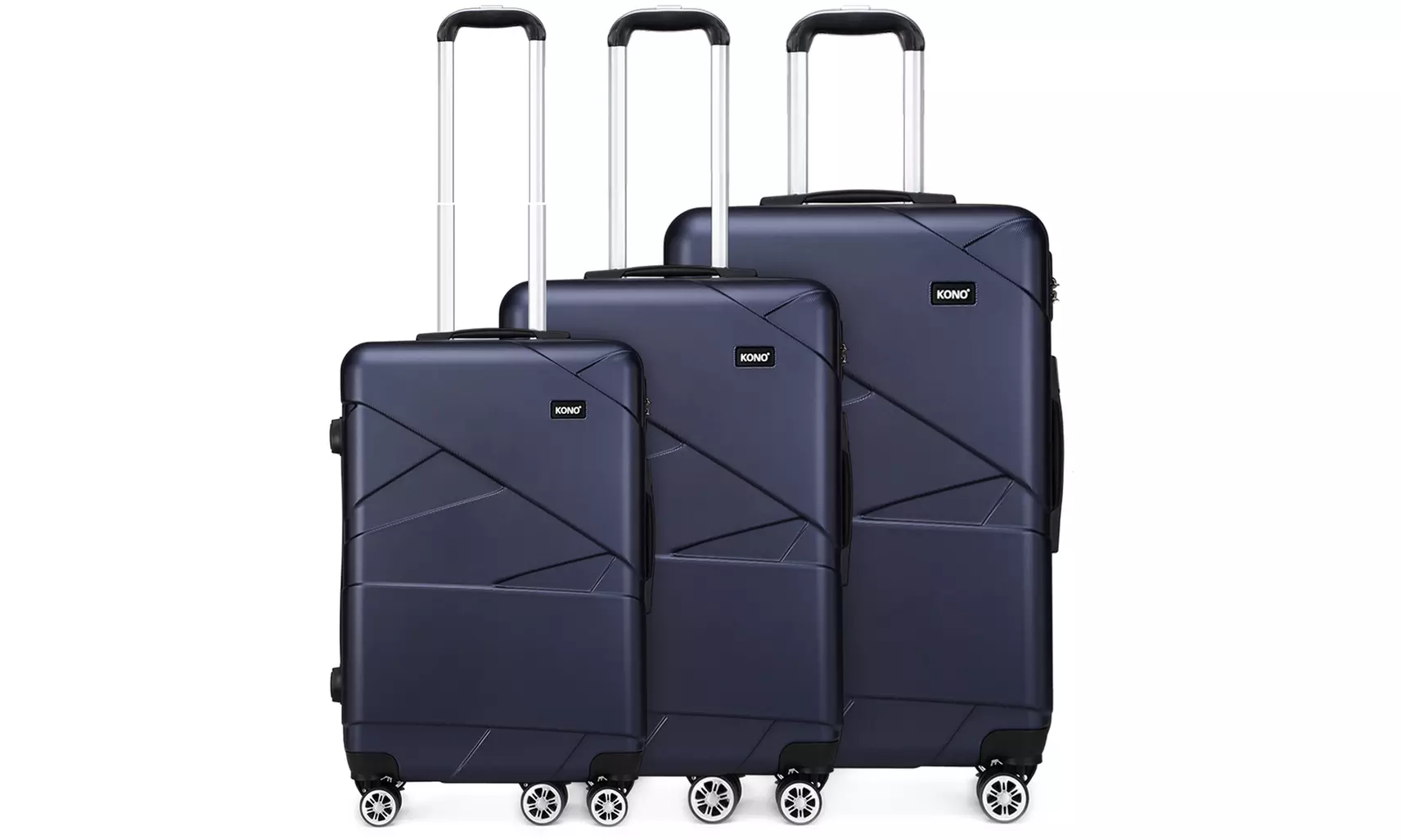 1x oder 3x Einzel- oder dreiteiliges Hartschalenkoffer-Set