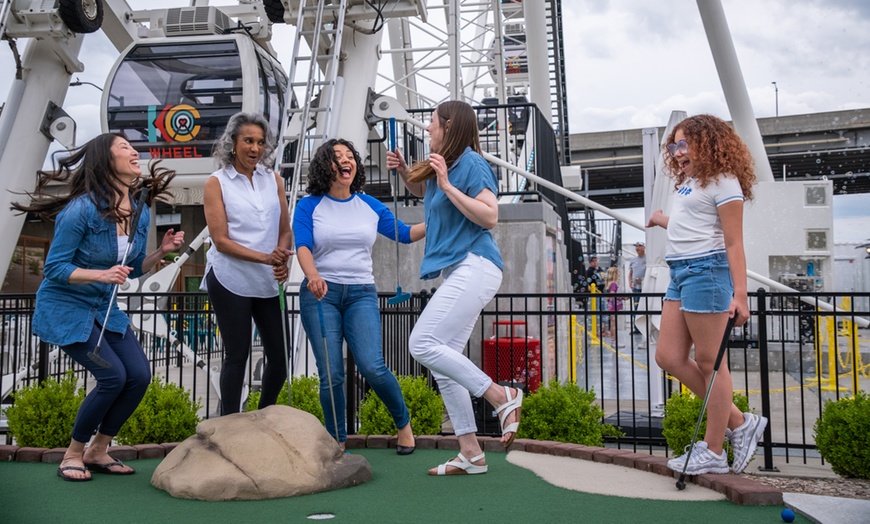 Image 5: Iconic KC Wheel & Pennway Putt – Panoramic Views & Mini Golf in KC