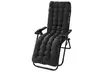 Chaise pliante avec coussin et dossier inclinable, coloris au choix, livraison offerte - Second Medium