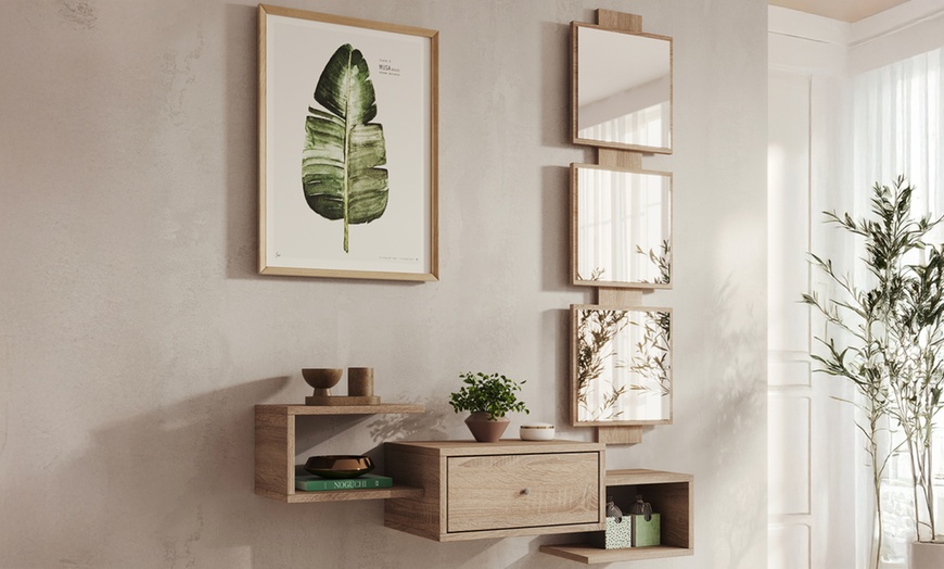 Image 11: Meuble d'entrée "Neo" avec tiroir et miroir