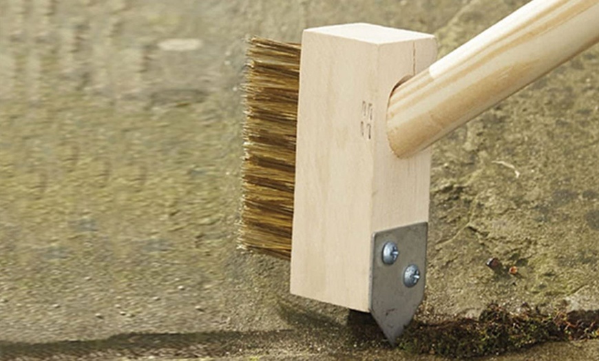 Image 5: 1.2m Patio Brush with Groove Blade