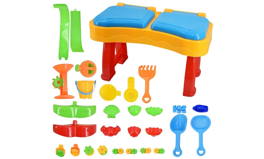 Image 15: Sand and Water Table Collection with Accessories and Lids