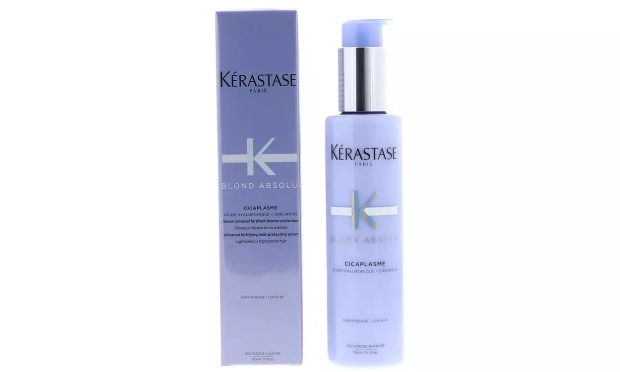 Up to 3 Packs of Kerastase Blond Absolu Cicaplasme Hair Heat-Protecting Serums - Second Medium