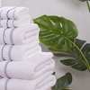 Image 1: Dakota 6-Piece Towel Bale - 500gsm Cotton, Soft, Striped Design