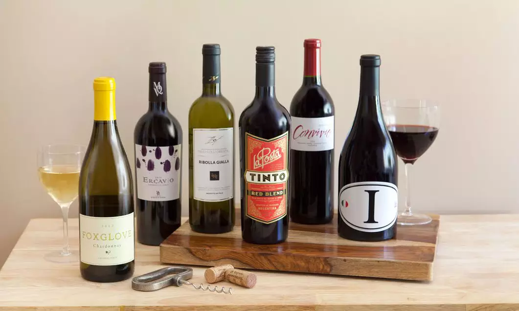 $59.95 for a Six-Wine Sampler with Shipping from The New York Times Wine Club ($114.45 Value) - Primary Image