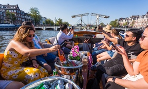 90 minuten Amsterdam vanaf het water met of zonder drankjes 90 minuten Amsterdam vanaf het water met of zonder drankjes