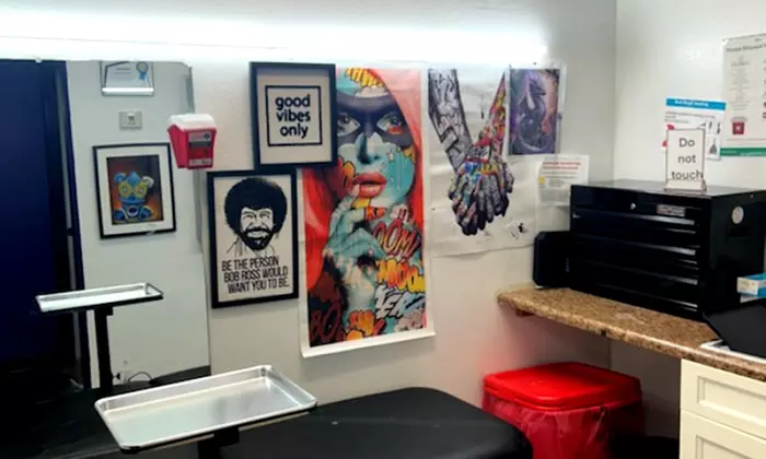 Half-Day Tattoo Session or Full-Day Tattoo Experience