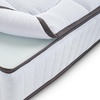 Image 7: Matelas avec surmatelas en mousse à mémoire de forme orthopédique et déhoussable, dimensions au choix