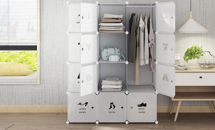 Portable Modular Wardrobe | Groupon