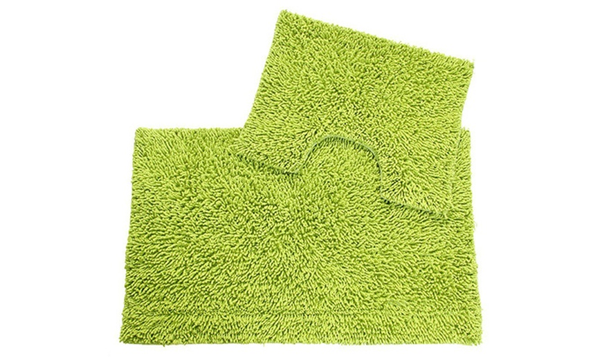 Image 5: Tumble and Twist Bath Mat Sets