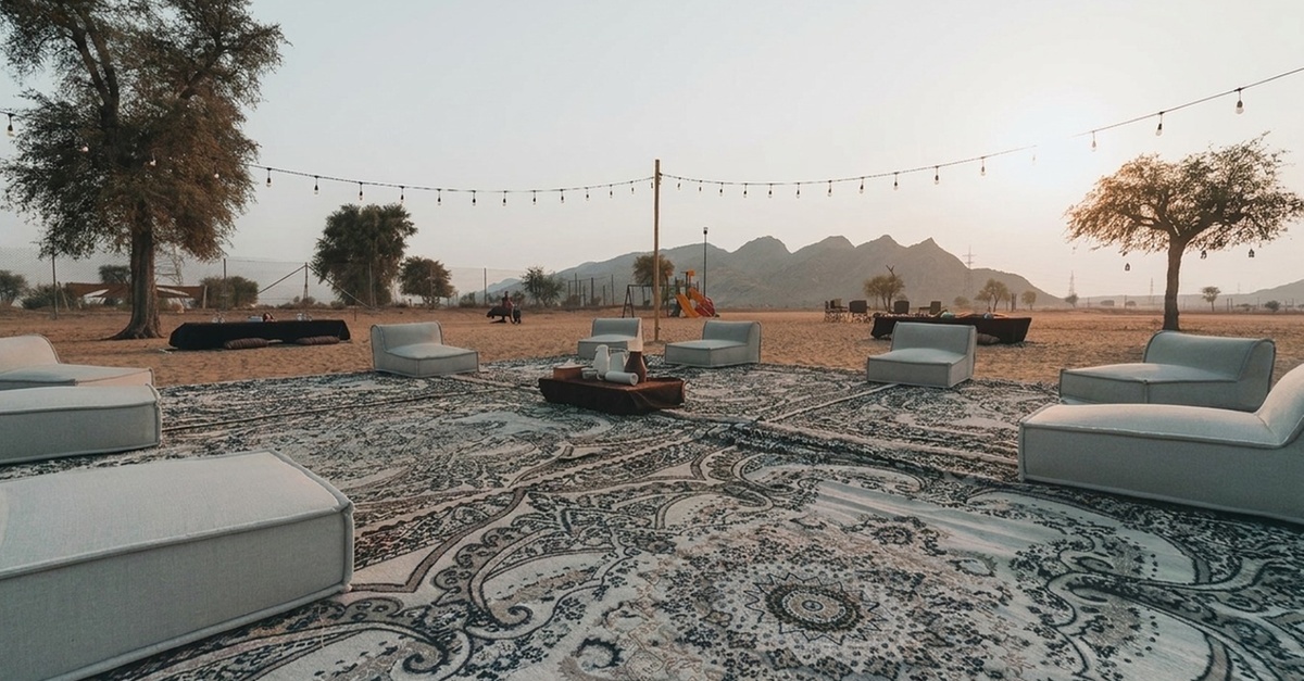 Sunset Lounge & Overnight Camping In The Majestic Mleiha Desert Sunset Lounge & Overnight Camping In The Majestic Mleiha Desert
