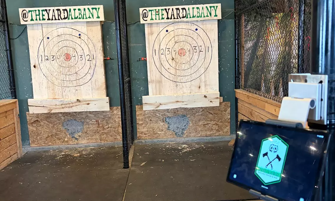 Axe Throwing & Bar Fun in Downtown Albany