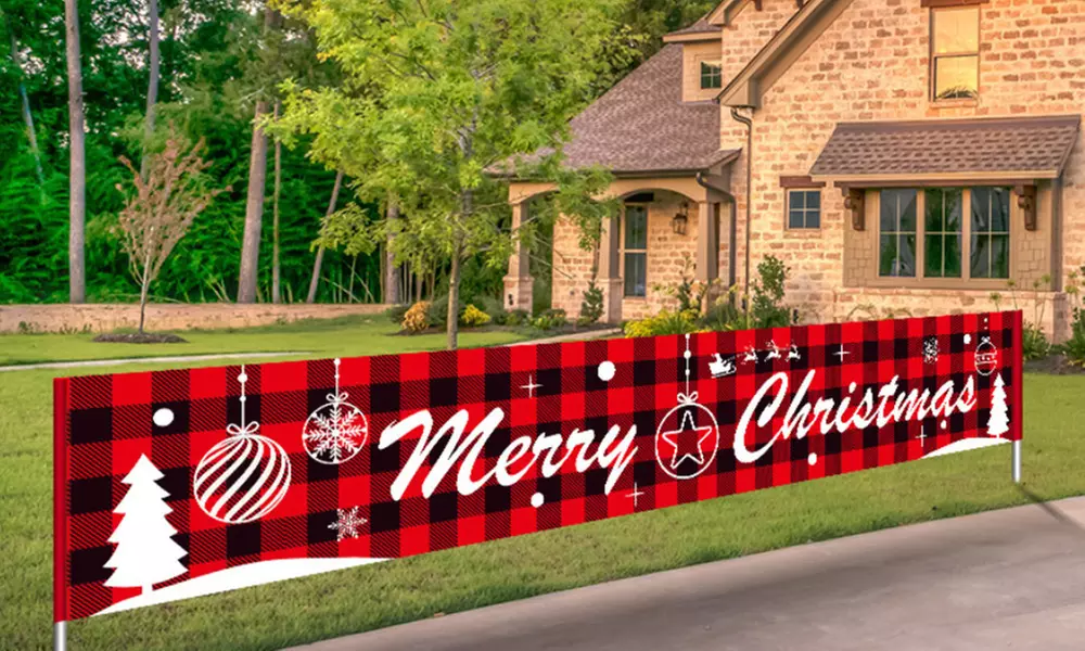 Extra Large Christmas Banner - Image 4