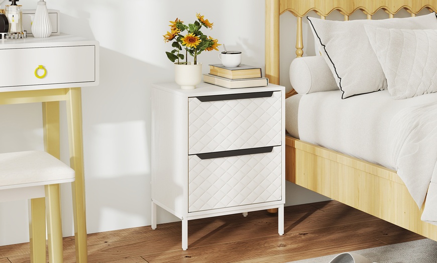 Image 5: HOMCOM Fabric Drawers